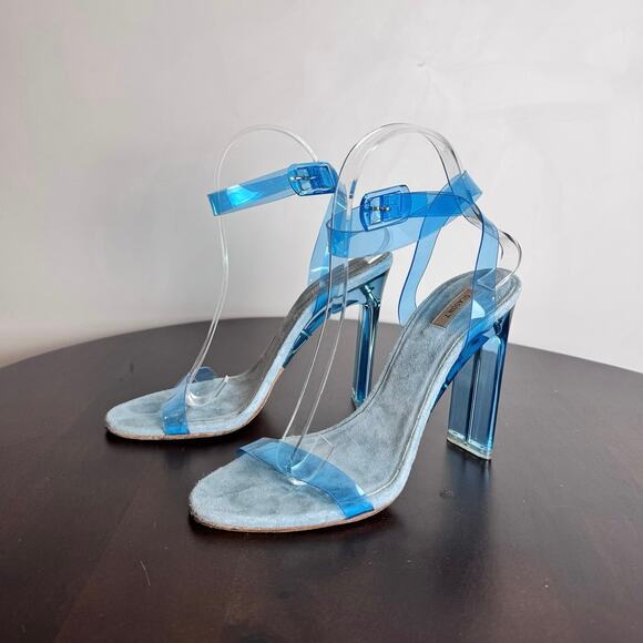 Yeezy Season 7 PVC Ankle Strap Sandals - Size 38 - Picture 6 of 9